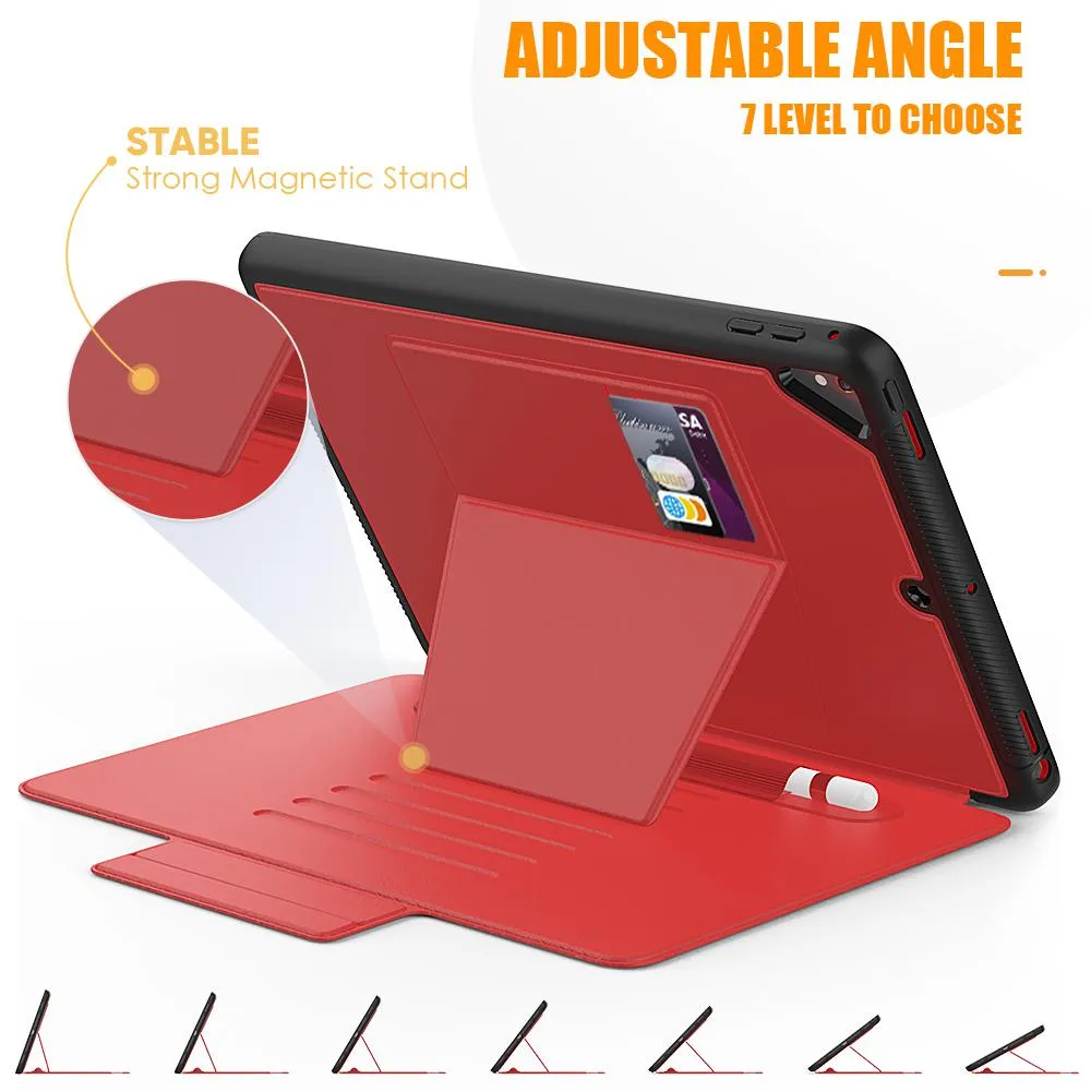 Werleo Werleo A1893/A1954 iPad 9.7 inch laptop case Red — product photo