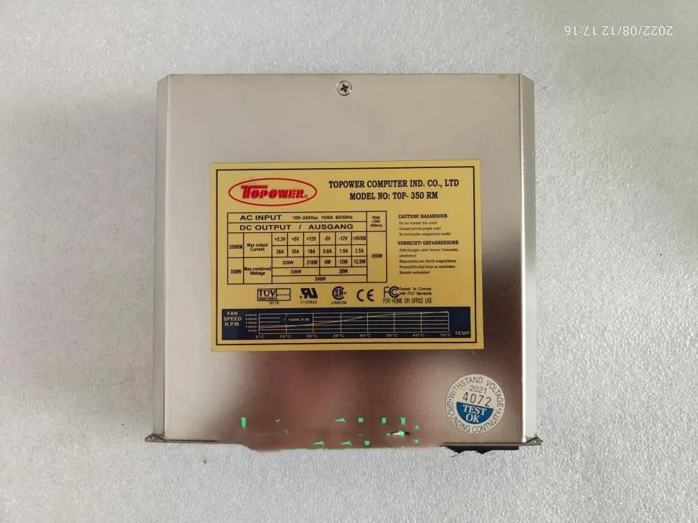 Supersuperuncle Supersuperuncle TOP-350RM 350W 1+1 Redundant Power Module — product photo