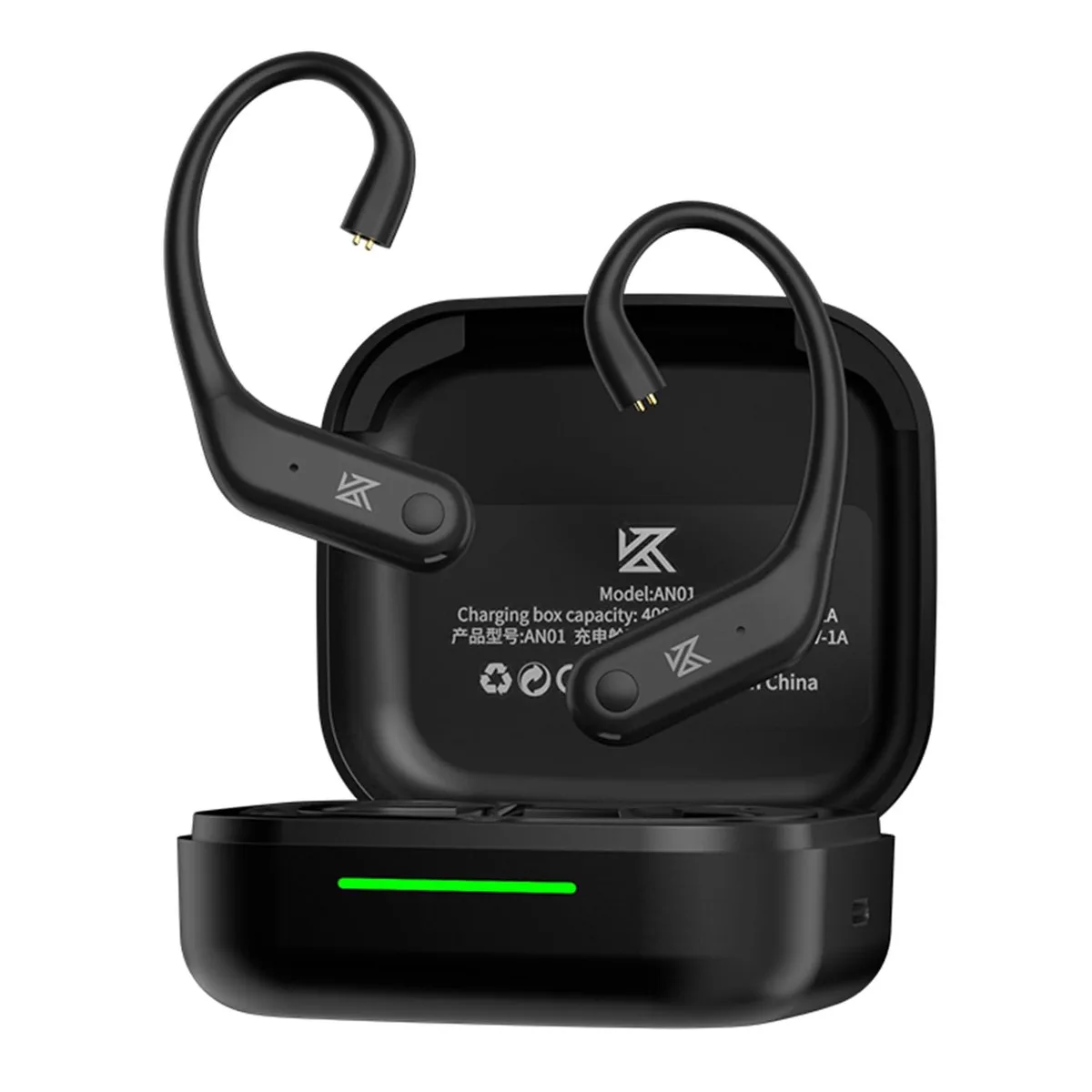  CCA AN01 Bluetooth 5.4 headset adaptive noise cancellation 40h 15m black — product photo
