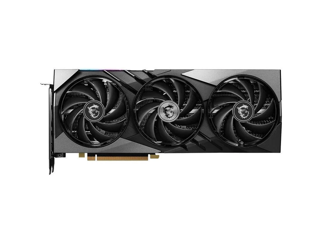 MSI MSI RTX 4070 SUPER 12G GAMING X SLIM 192-bit GDDR6X graphics card — product photo