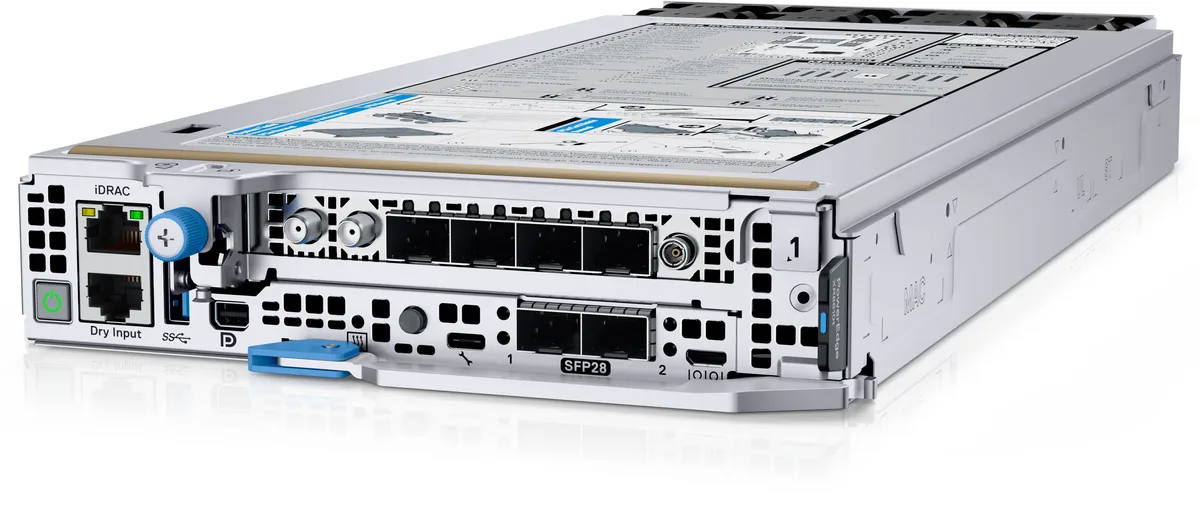 DELL DELL PowerEdge XR8610t 1U rack server DDR5 512GB max — product photo