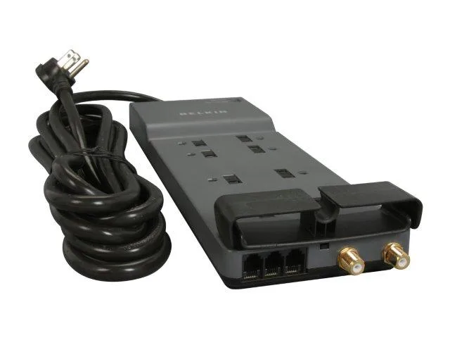 Belkin Belkin BE108230-12 8-outlet surge protector 12 ft cord 3390 J — product photo