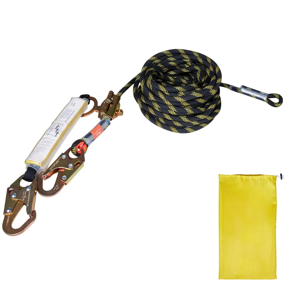 VEVOR VEVOR Vertical Lifeline Assembly 0.55'' x 50' 30 KN Fall Protection Rope — product photo