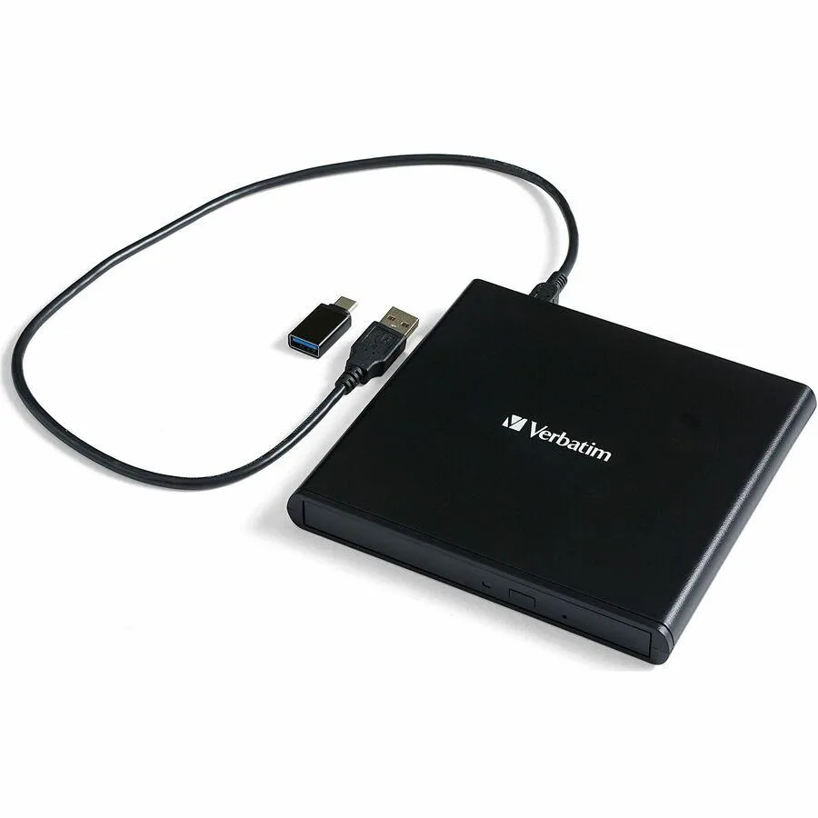 VERBATIM Verbatim 98938 Slim External CD/DVD Writer USB 2.0 — product photo