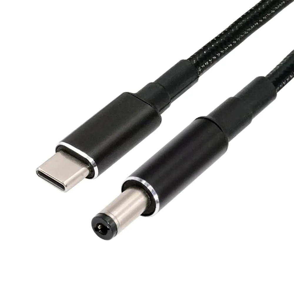 Fervit Fervit USB-C 100W 20V to DC 5.5 x 2.1mm PD 65W Cable 1.8m — product photo