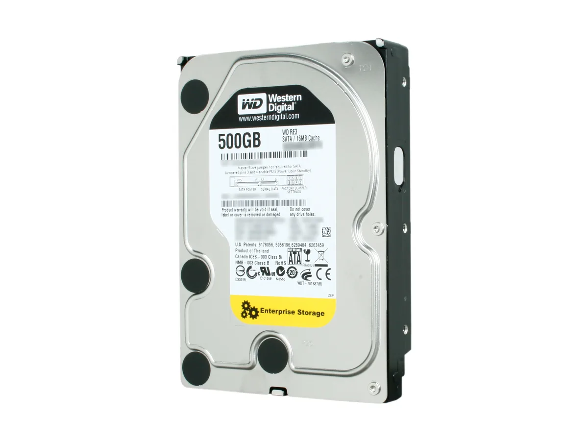 Western Digital Western Digital WD5002ABYS 500GB 7200 RPM 16MB SATA 3.0Gb/s 3.5" internal hard drive — product photo