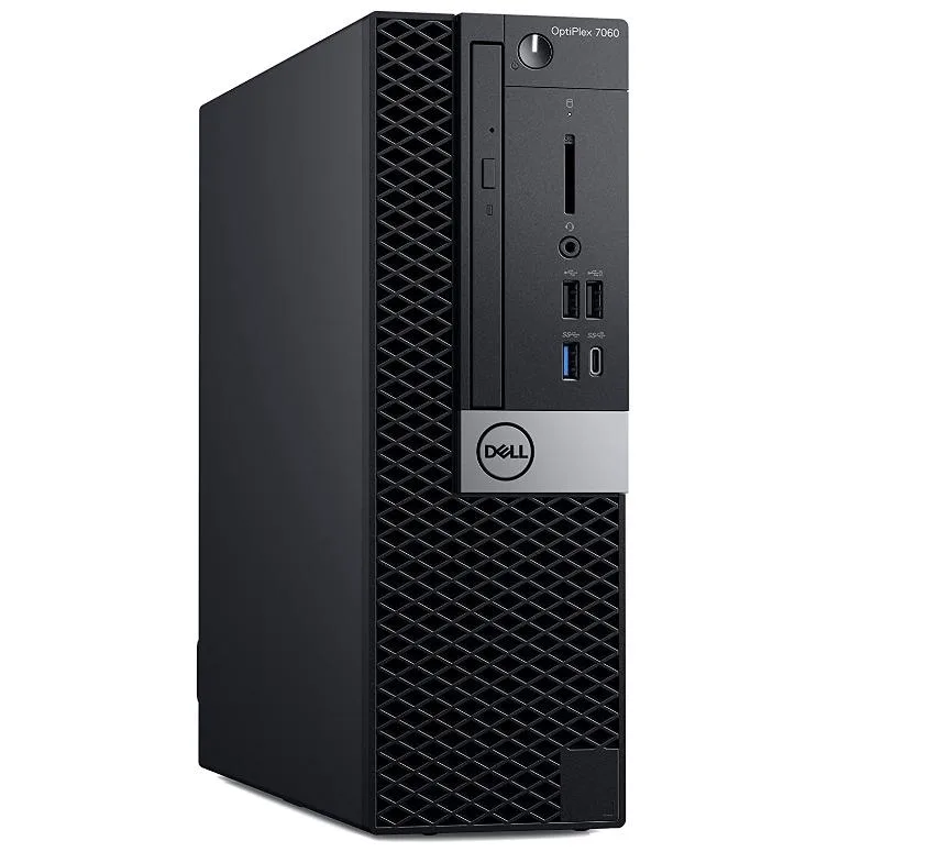 DELL DELL OptiPlex 7060 SFF i7-8700 3.2 GHz 8 GB DDR4 256 GB SSD 1 TB HDD Windows 10 Pro desktop PC — product photo