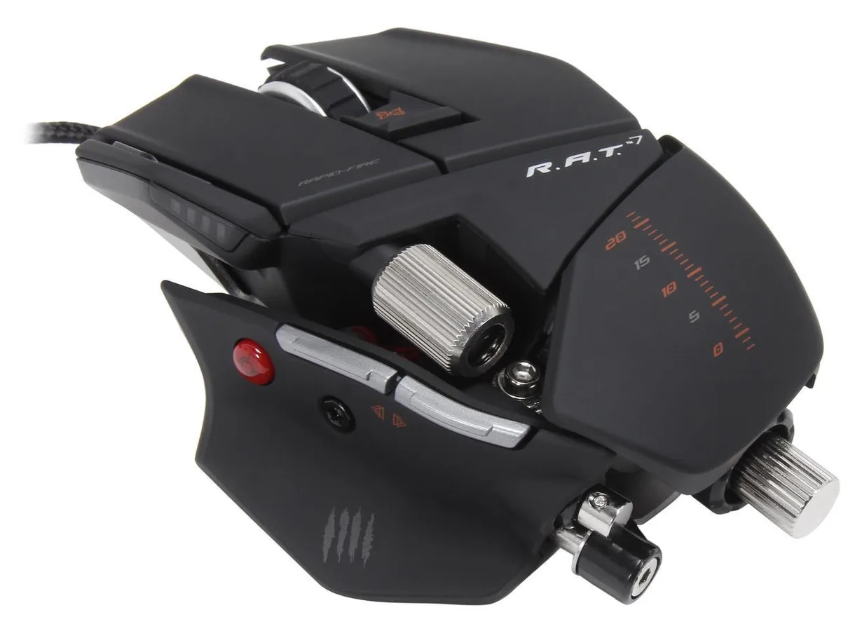 MAD CATZ MAD CATZ R.A.T.7 6400 DPI Gaming Mouse — product photo