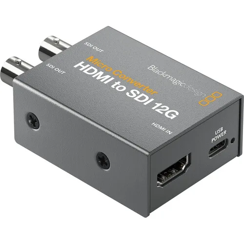 Blackmagic Design Pty. Ltd. Blackmagic Design Pty. Ltd. Micro Converter HDMI to SDI 12G with Power Supply — product photo
