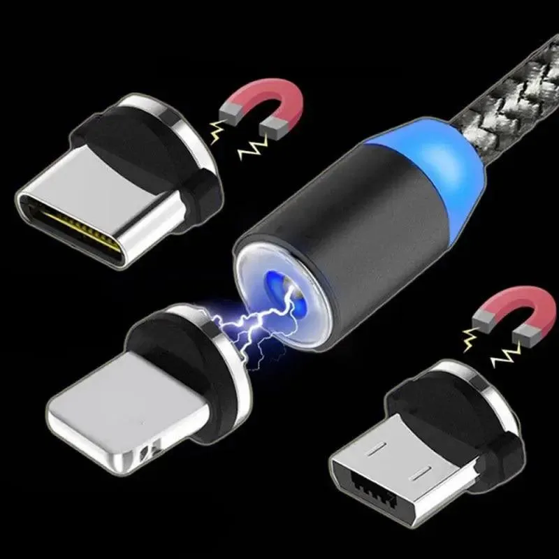 Hetai Tech Hetai Tech 2-in-1 Micro USB USB-A Cable 2.1A Silver — product photo