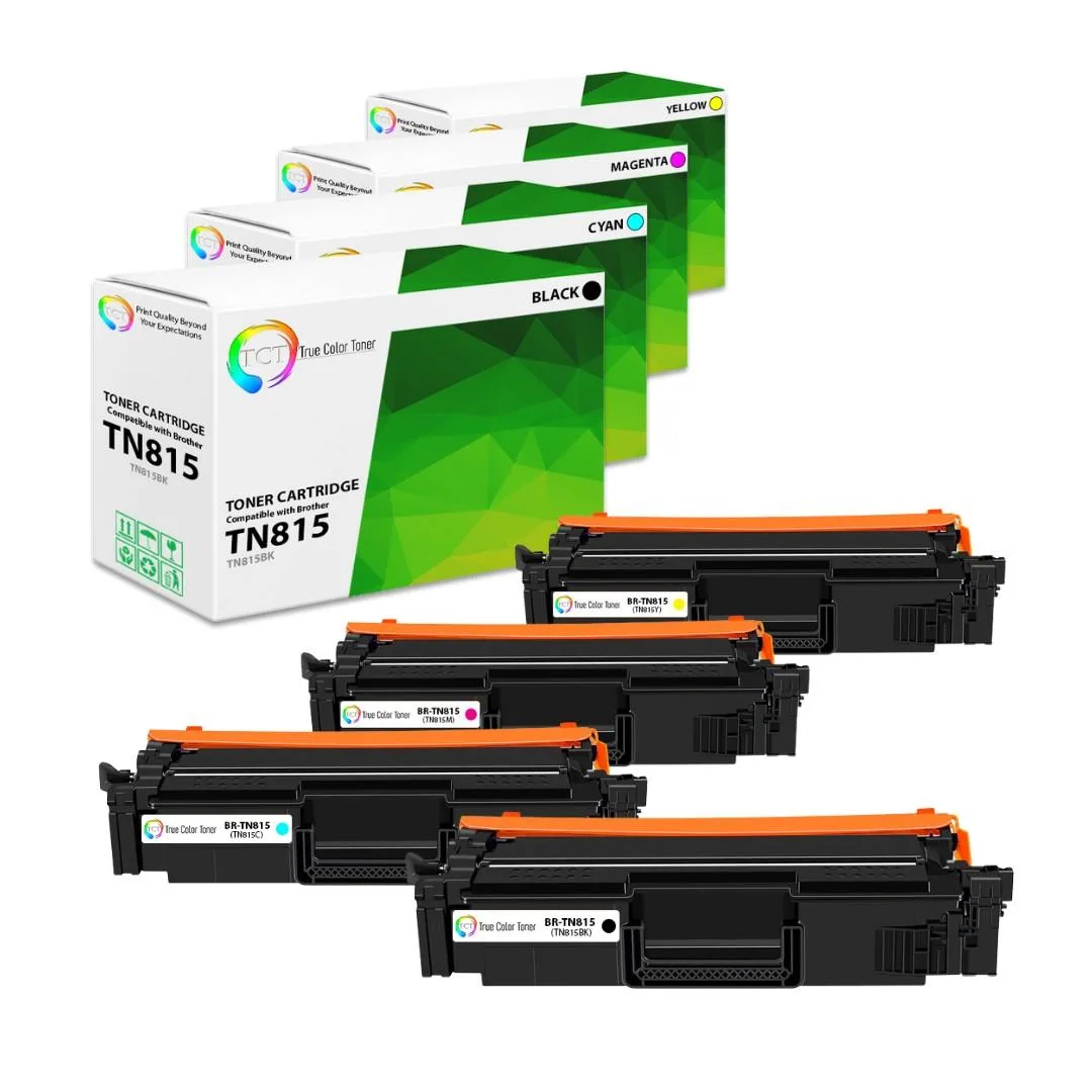 True Color Toner True Color Toner TN815 4-pack toner cartridge 15000/12000 pages — product photo