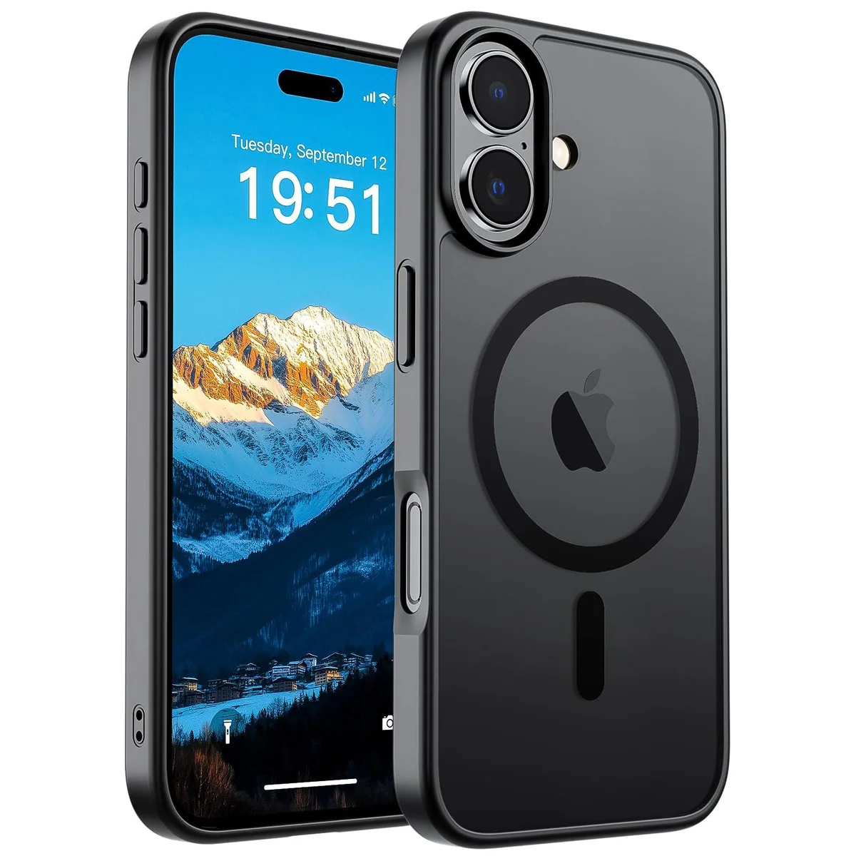 KEHIPI KEHIPI Magnetic Case for iPhone 17 MagSafe Black — product photo