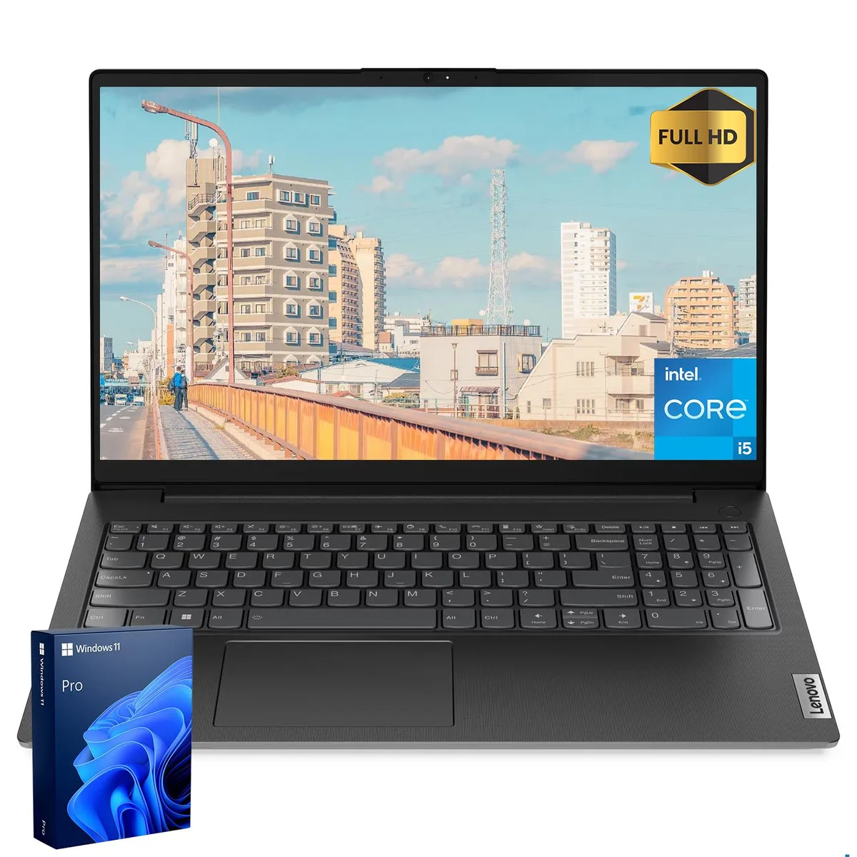 Lenovo Lenovo V15 Gen 4 laptop i5-13420H 16GB 512GB SSD Windows 11 Pro Black — product photo