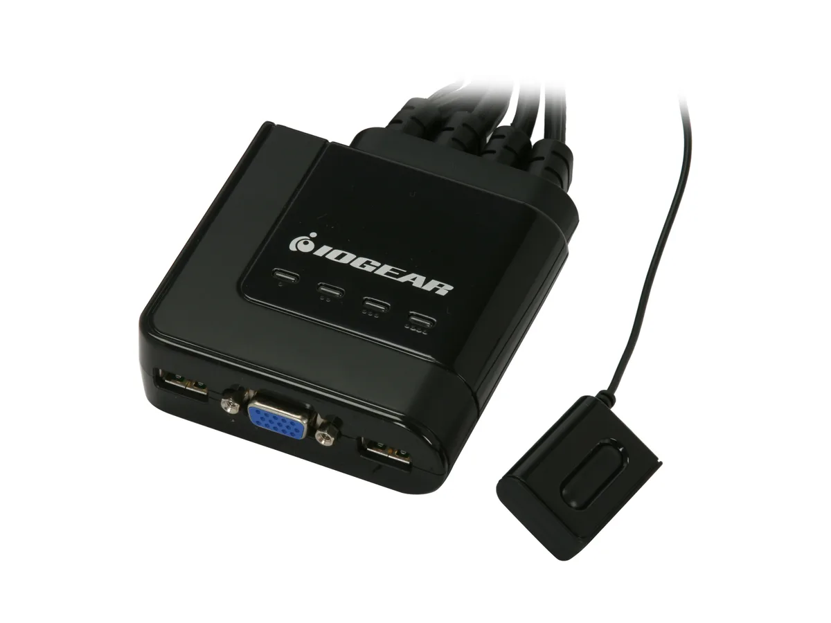 IOGEAR IOGEAR GCS24U 4-Port USB VGA KVM Switch — product photo