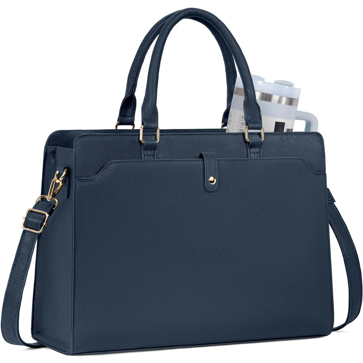 Adafruit Adafruit 2 in 1 Accessories 15.6" Laptop Tote Bag Blue — product photo