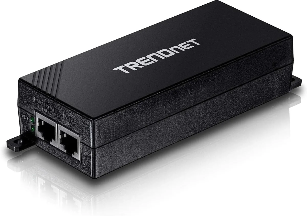 GCROWN GCROWN Gigabit PoE+ Injector 30W 100m TPE-115GI — product photo