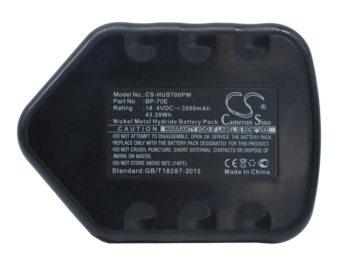 Vintrons Technology Company Limited Vintrons Technology Company Limited BP-70E Replacement Battery (3000mAh / 43.20Wh) For HUSKIE REC-S3550 — product photo