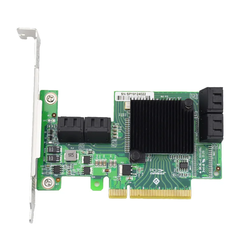 Shenzhen Lianrui Information Technology Shenzhen Lianrui Information Technology LRSA9608-8S PCIe x8 8-Port SATA 6Gb/s SAS/SATA Expansion Card — product photo