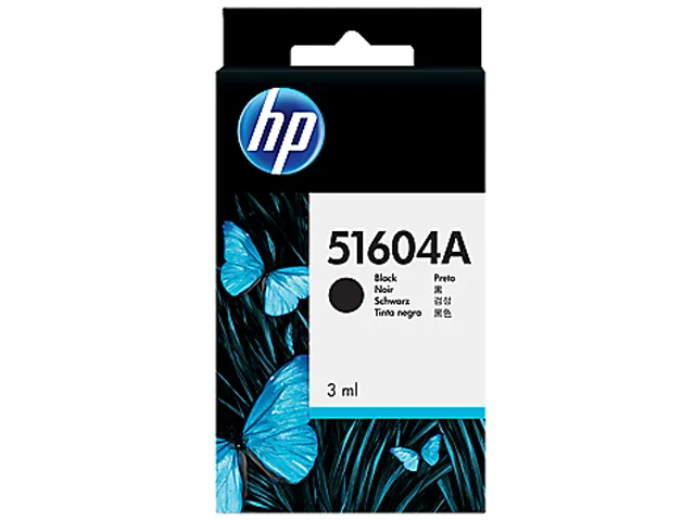 HP HP 51604A black ink cartridge single pack — product photo