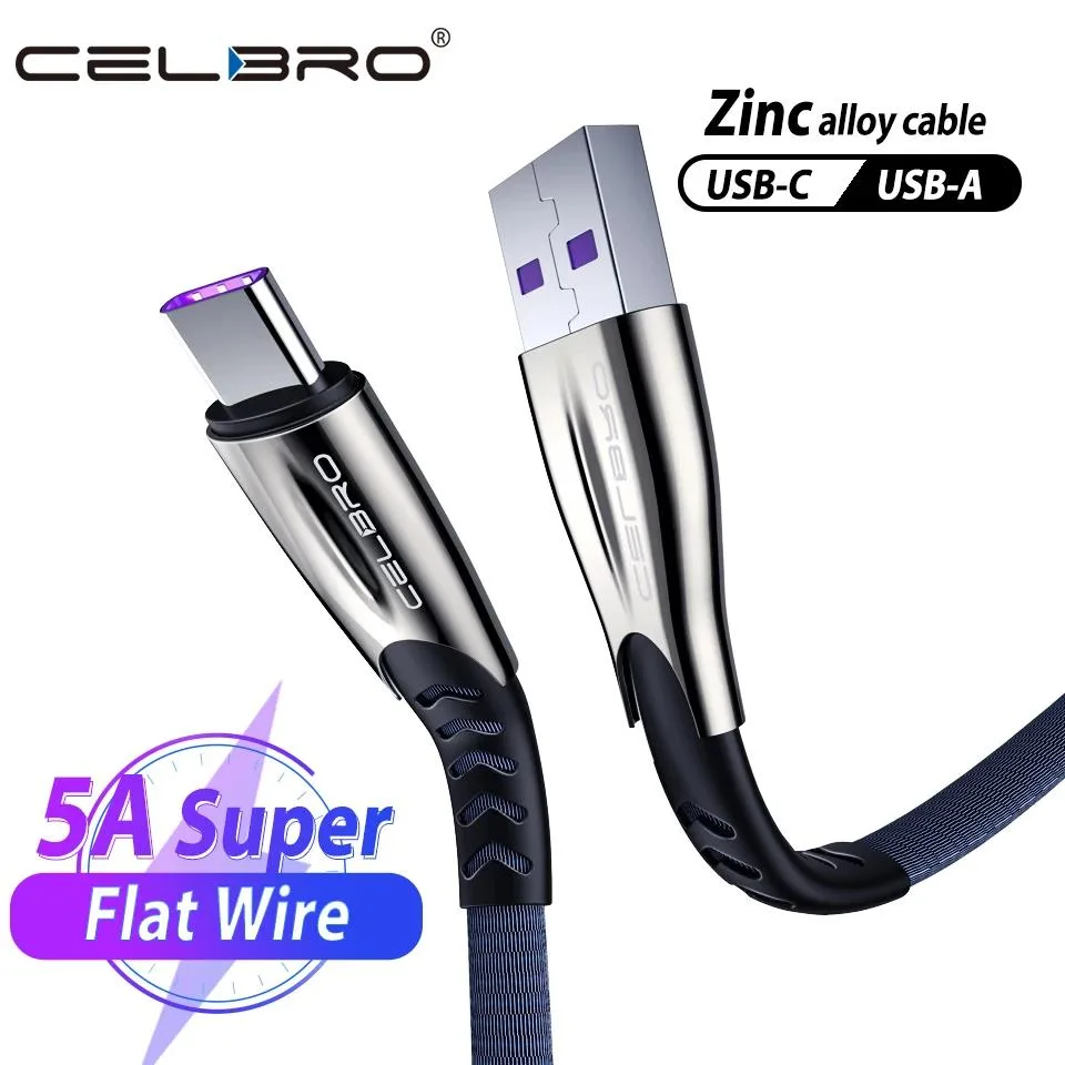 Hetai Tech Hetai Tech USB Cable 2m 5A 3.1 Type C Braided — product photo