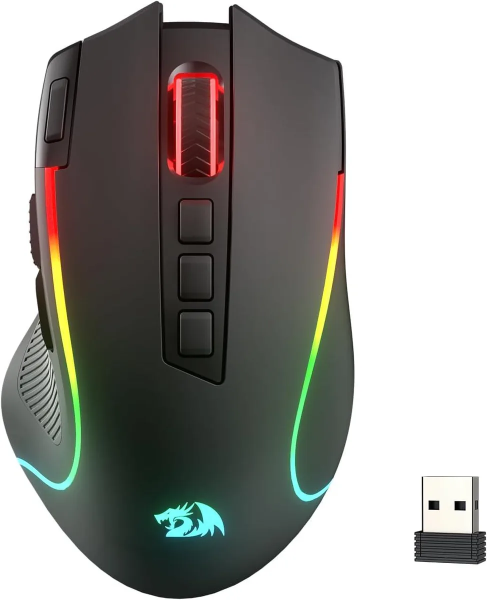 Redragon Redragon M612 PRO gaming mouse 8000 DPI 9 buttons 3-mode Black — product photo