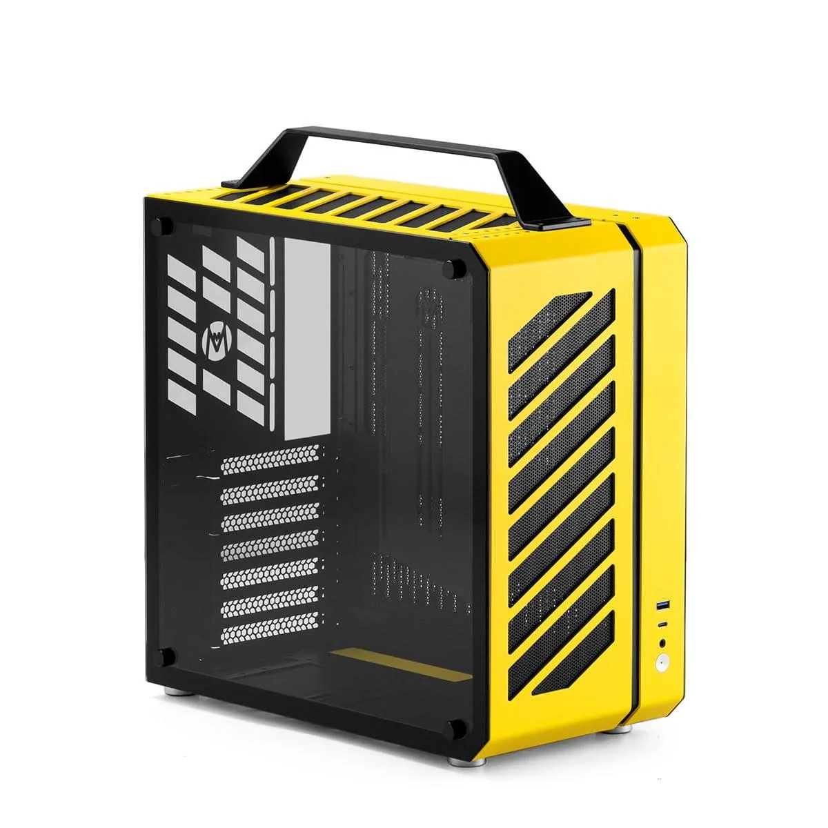 Mechanic master Mechanic Master C34 Compact ATX Case Carry Handle Vitality Yellow — product photo