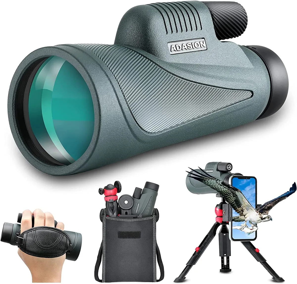 ebmpapst-automotive ebmpapst-automotive 12x56 Monocular 18mm BAK4 21mm Eyepiece 325ft 1000yds 13.4in — product photo