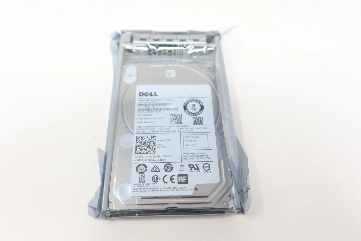 DELL DELL ST2000NX0253 2TB 7200RPM SATA 2.5" internal hard drive — product photo