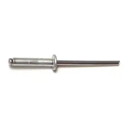 MIDWEST FASTENER CORP MIDWEST FASTENER CORP 51070 Blind Rivet Dome Head 1/8 in Dia 1/2 in L Aluminum hardware — product photo