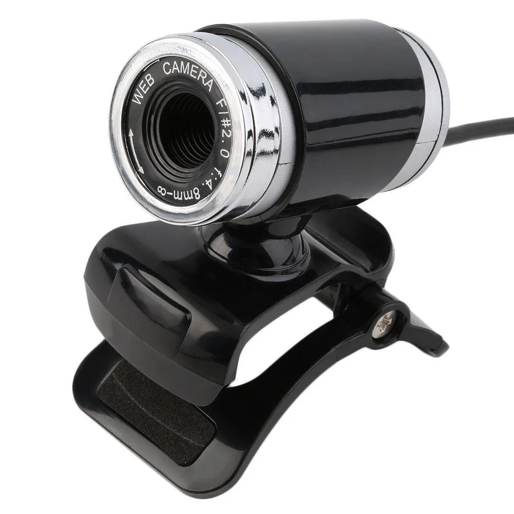 WECHIP WECHIP 50MP HD Webcam Black/Silver USB 30fps 360° rotatable — product photo