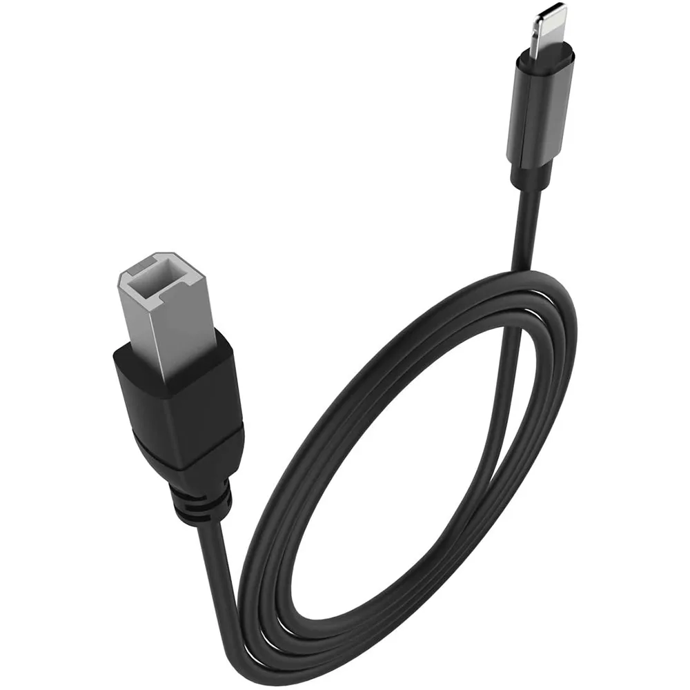 MOSWAG 2-tone USB Type-B MIDI adapter cable 3.3ft