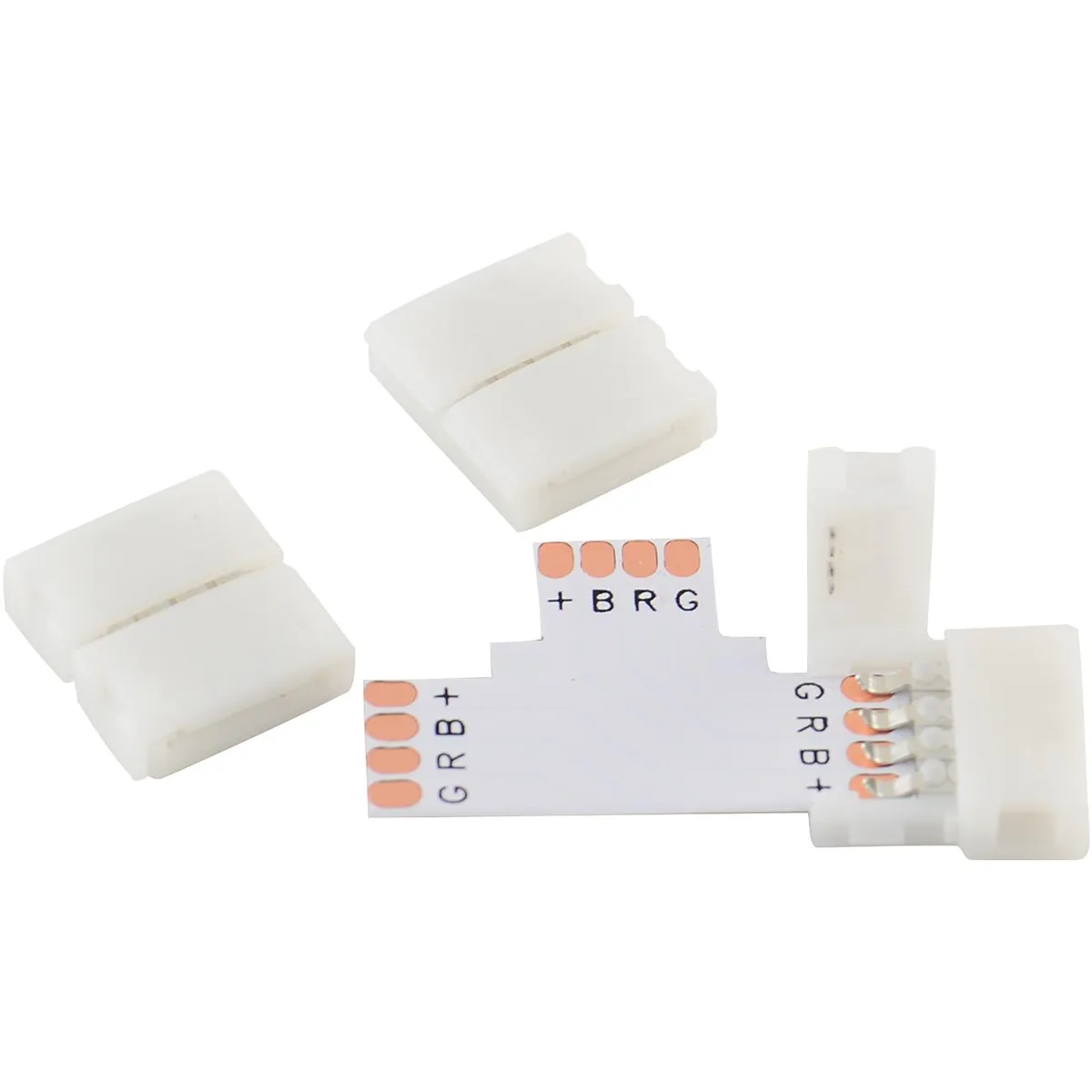 JacobsParts Inc. JacobsParts Inc. LSLC-H-5PK 10mm 4-pin T-shaped straight blade plug 5-pack — product photo