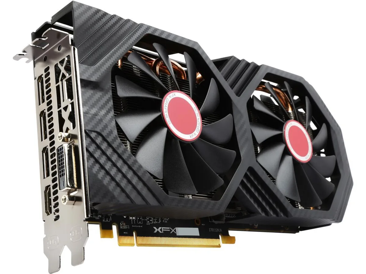 XFX XFX Radeon RX 580 XXX Edition 8GB GDDR5 graphics card — product photo
