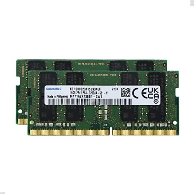SAMSUNG SAMSUNG 32GB (2x16GB) DDR4 3200MHz CL22 1.2V SODIMM laptop RAM M471A2K43EB1-CWE — product photo