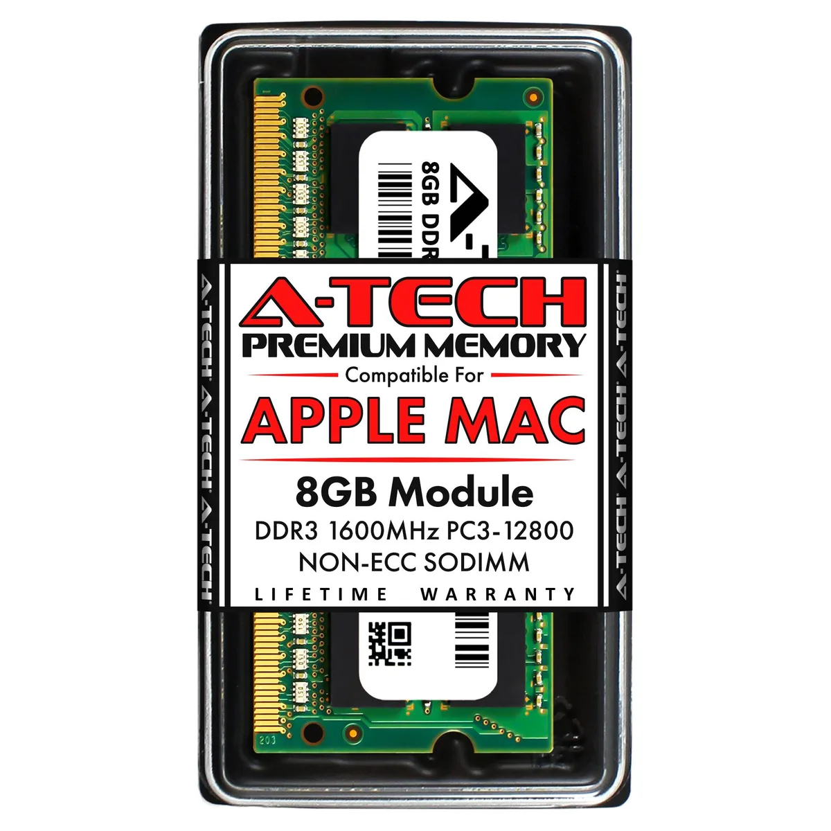 A-Tech A-Tech 8GB DDR3L 1600 SODIMM 204-Pin Mac Memory Upgrade — product photo