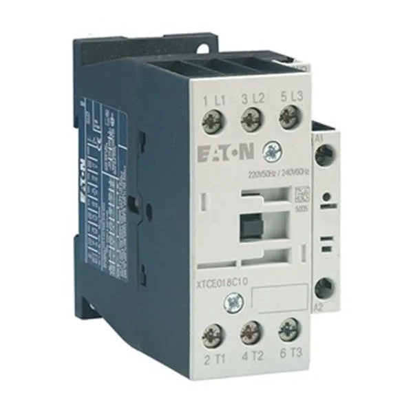 Eaton Eaton XTCE018C10E 3-Pole 208V AC 18A Magnetic Contactor — product photo