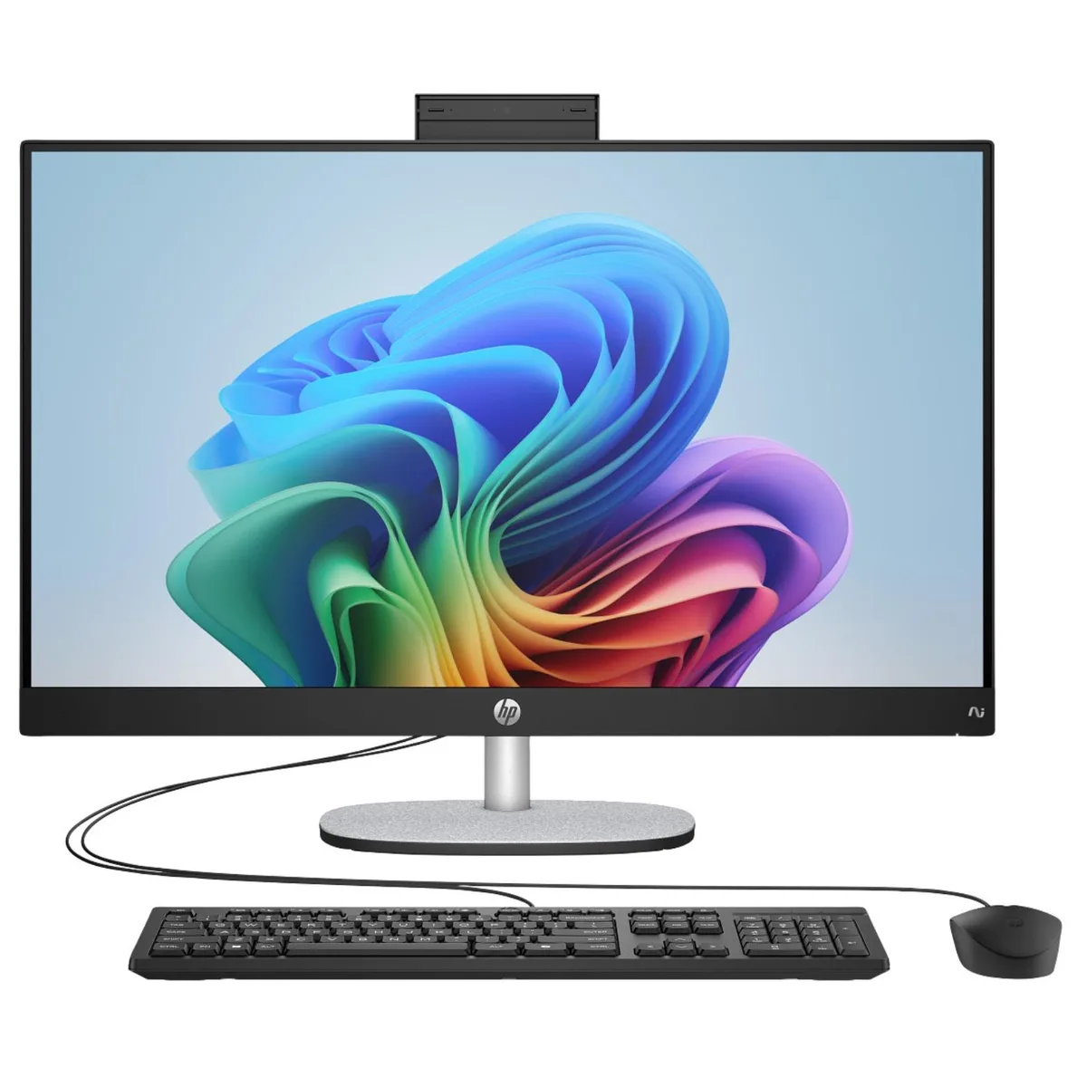 HP HP 27-CR2000T all-in-one PC 27" FHD IPS Intel Core Ultra 7 255U 32GB DDR5 512GB SSD Windows 11 Home Black — product photo