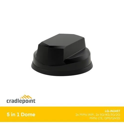 PANORAMA ANTENNAS, INC. PANORAMA ANTENNAS, INC. 5-IN-1 5G Dome Black FTD Extended Cables Receipt Printer — product photo