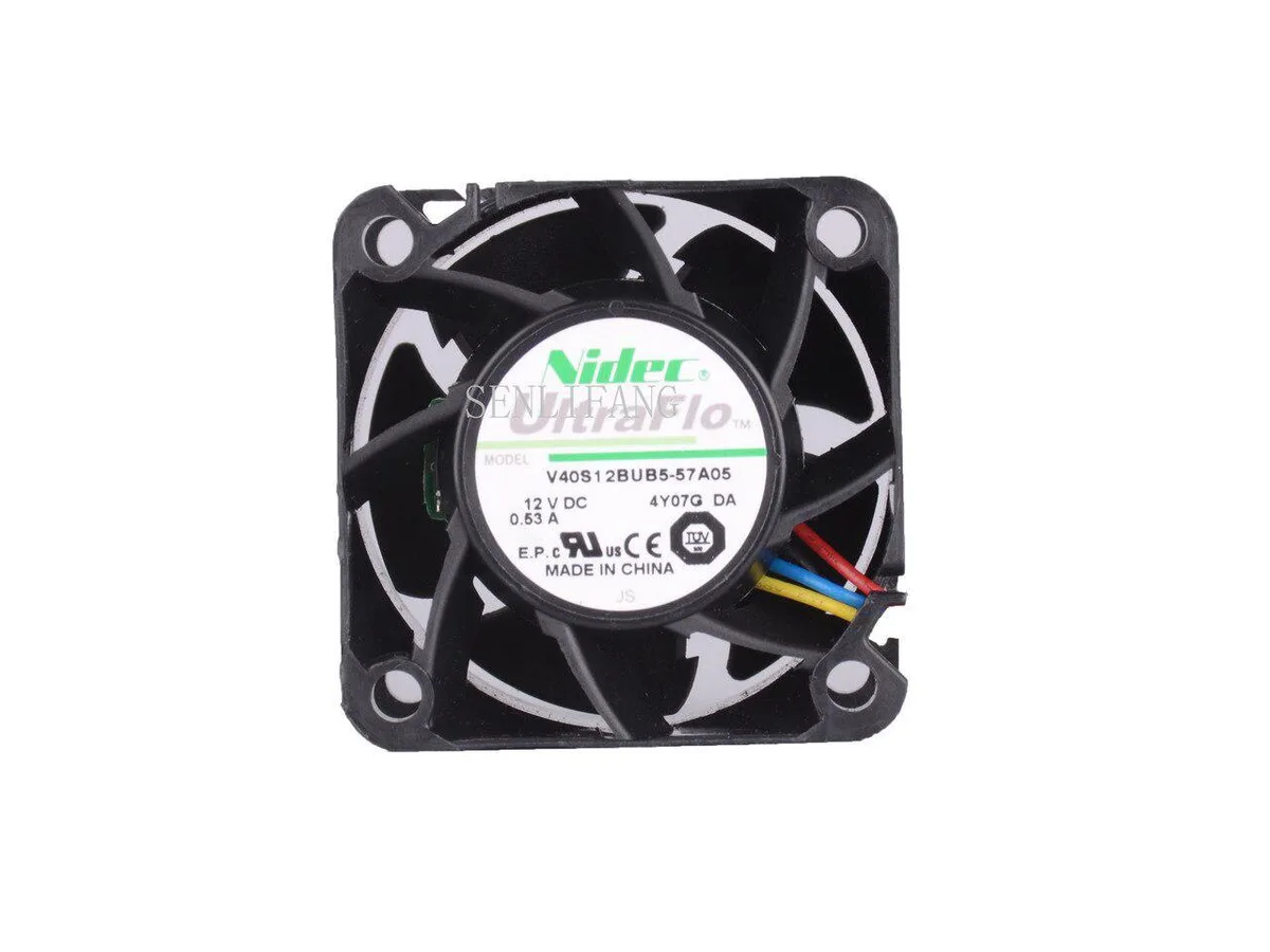 Fans Fans 40x40x28mm 12V 0.53A V40S12BUB5-57A05 case fan — product photo