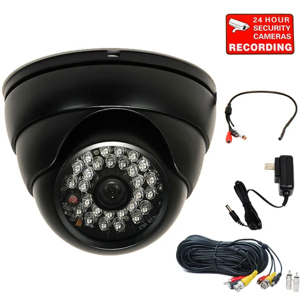 VideoSecu VideoSecu VD22FMKC-N1 480 TVL 3.6mm 28 IR LED Dome Camera — product photo