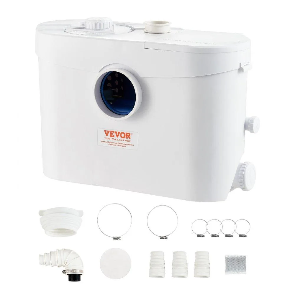 VEVOR VEVOR Macerator Pump 700W 9600 L/h 32.8 ft Head 3 Inlets — product photo