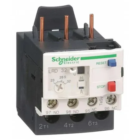 Schneider Electric Schneider Electric LRD32 Overload Relay 23 A Min 32 A Max 1NC/1NO Transparent — product photo
