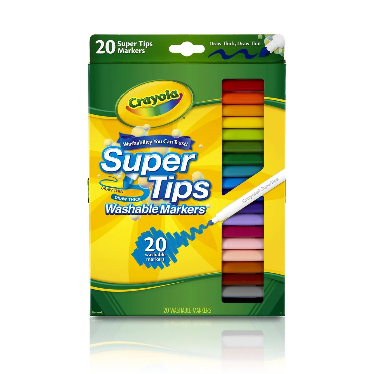 Crayola Crayola Super Tips Washable Markers 20 Ct — product photo