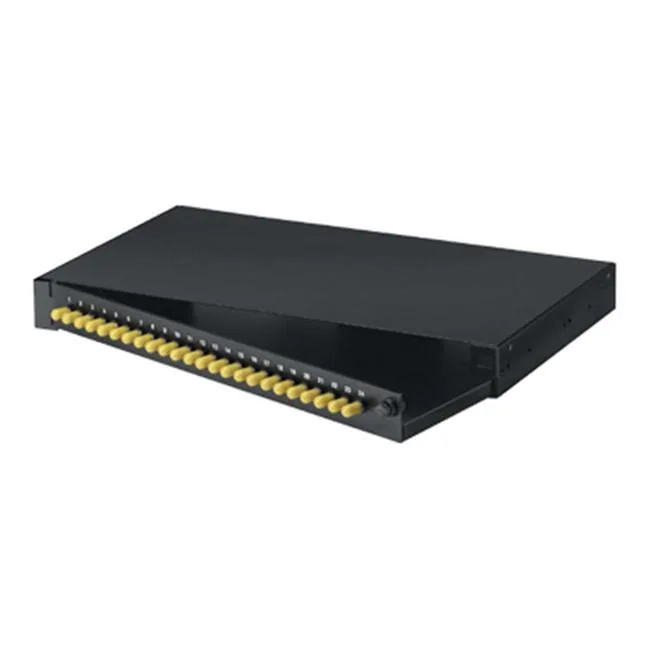 Black Box Corporation Black Box Corporation JPM370A-R2 1U 24-port rackmount wired accessory — product photo