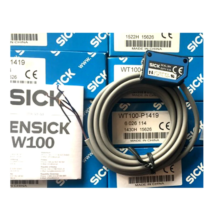Sick Sick WL100-P1439 Miniature Photoelectric Sensor PNP electrician tool — product photo