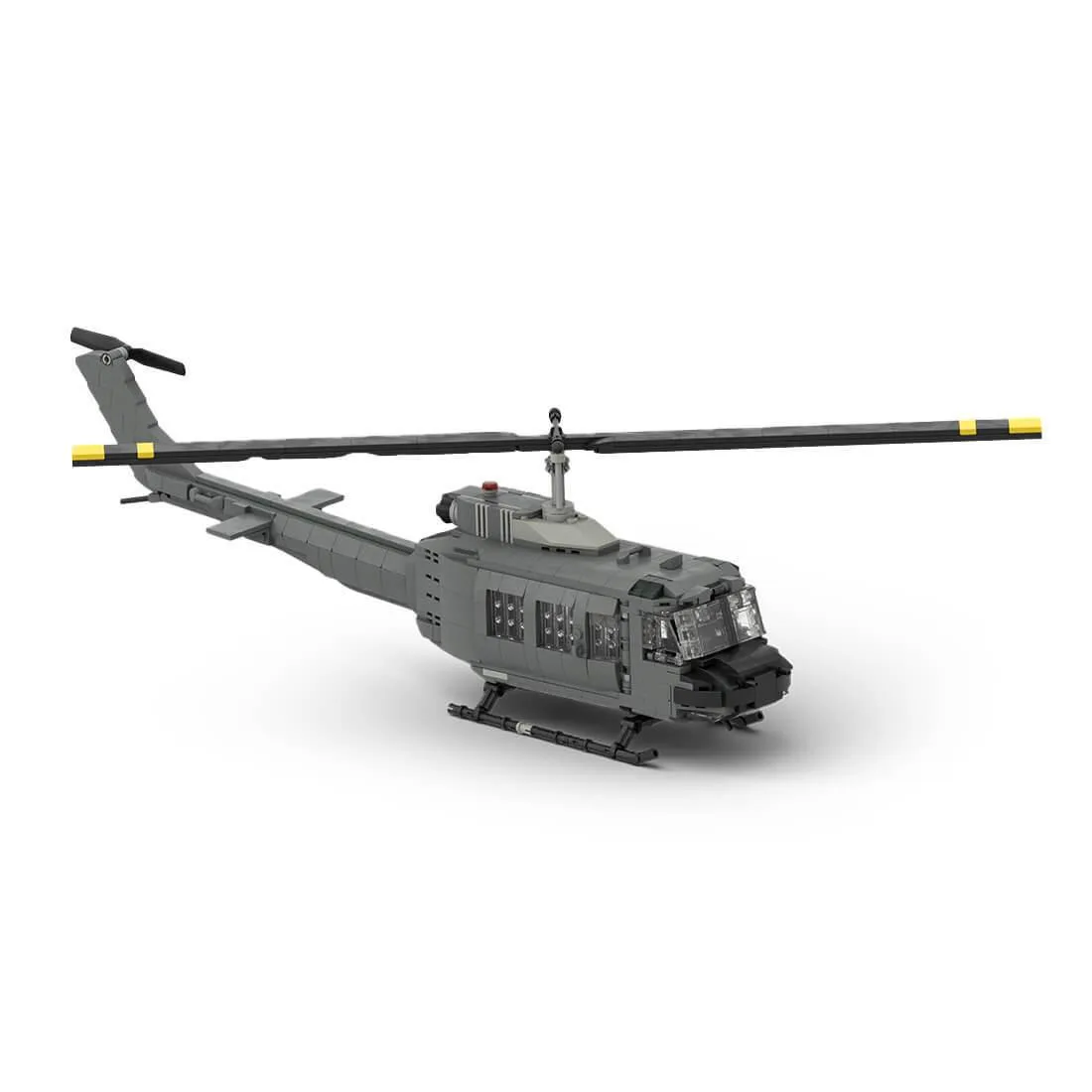 ZITIANYOUBUILD ZITIANYOUBUILD MOC-74181 Bell UH-1 Iroquois HUEY 988 Parts Educational Building Set — product photo