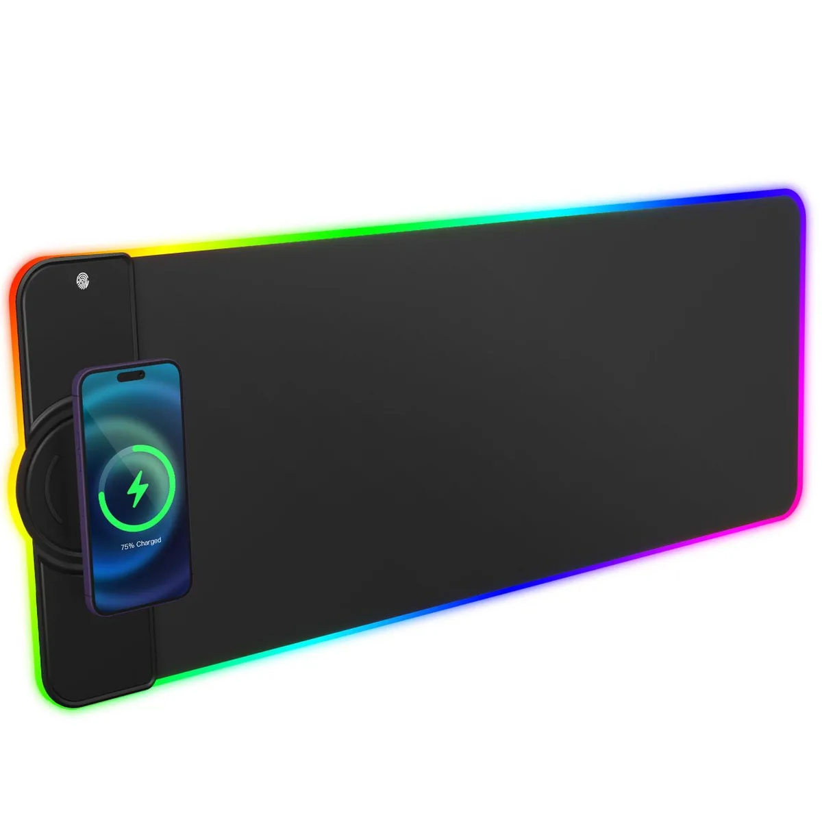 DNBeffulgent DNBeffulgent RGB Wireless Charging Mouse Pad 800x300mm 15W Black — product photo