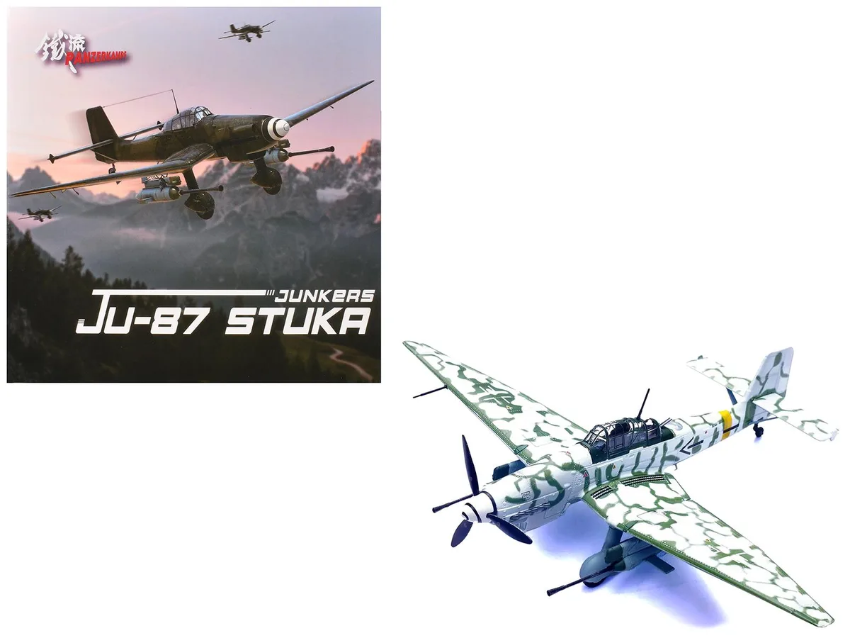 Panzerkampf Panzerkampf Junkers Ju 87G2 Stuka "Pomerania" 1/72 Diecast Model — product photo