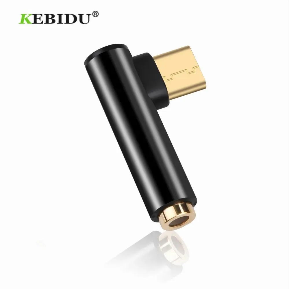 USB-C male to 3.5 mm audio adapter cable