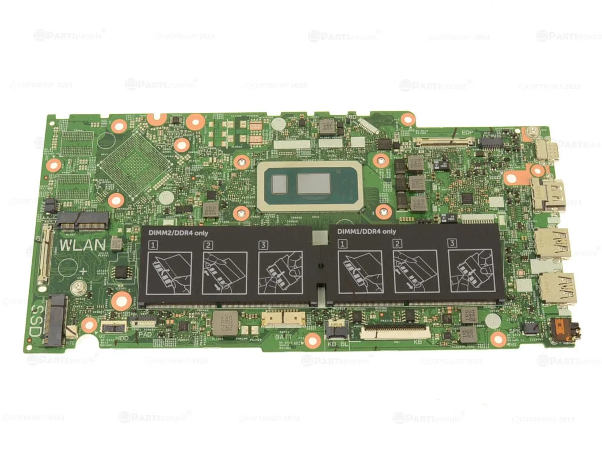 DELL DELL Inspiron 5480 5580 Motherboard Core i3-8145U 2.1GHz X3N60 — product photo